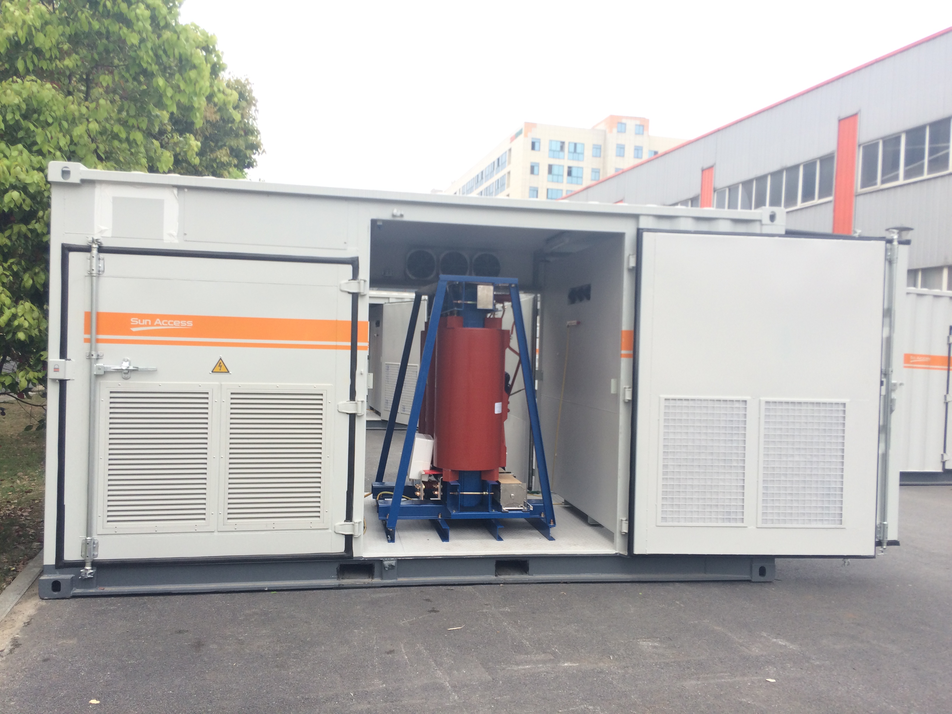 母排盒用于陽光電源箱式變壓器